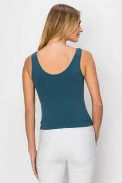 Everyday Wear Reversible Seamless Tank -Selected Women's Clothing Store SML630S DEM 3 l