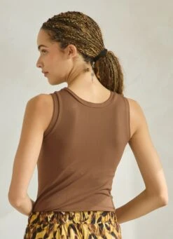 Second Skin Seamless Tank Top -Selected Women's Clothing Store SML642 COF 827PT2022 21