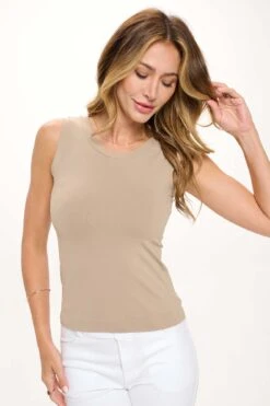 Second Skin Seamless Tank Top -Selected Women's Clothing Store SML642 LMO 2