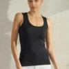 Women’s Essential Seamless Tank Top -Selected Women's Clothing Store SML657 BLK 827JN285 WHT 8 abce0725 4ce5 440d a54d a4d7ab98ddb8
