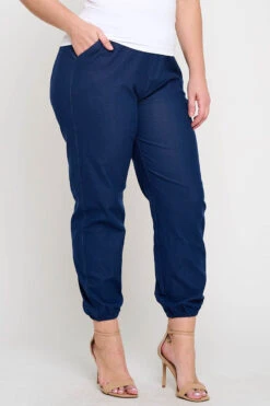 Plus Size Women’s Chic Moves High Waist Joggers