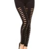 Rip It Low Seamless Leggings -Selected Women's Clothing Store SML827012 BLK