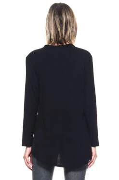 A Little Of Your Love Choker Tunic Top -Selected Women's Clothing Store TP1062 BLK 3