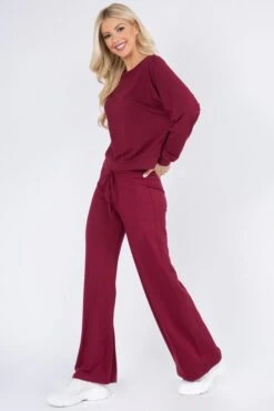 Comfy 2 Piece Loungewear Set -Selected Women's Clothing Store TP2063 827SR006 BUG 2 l d039454e 4874 4363 b2b9 b581e06b2704