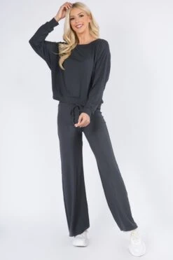 Comfy 2 Piece Loungewear Set -Selected Women's Clothing Store TP2063 827SR006 CHA