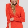 No Strings Attached Side Pocket Hoodie -Selected Women's Clothing Store TP2268 RED2 d5c48cab 21a2 47e4 b3ce 47cabc2b67db