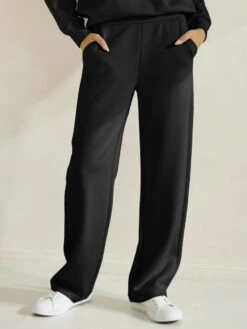 Plus Size Women’s UltraComfy Relaxed Fit Pants -Selected Women's Clothing Store TP2297 827SC023 BLK 3 1