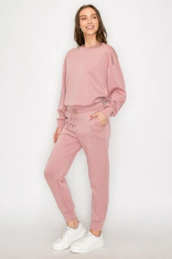 Sweatshirt And Joggers Set -Selected Women's Clothing Store TP2297 JG017N BLS 2 l