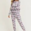Relaxed Camo Print Set -Selected Women's Clothing Store TP2300 JG004 PNK
