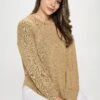 Plus Size Women's Crewneck Loose Fit Top -Selected Women's Clothing Store TP2519P CAM