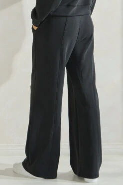 Women’s Comfort Drape Wide Leg Pants -Selected Women's Clothing Store TP2581 827SC022 BLK 14