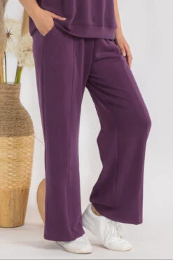 Plus Size Women’s Comfort Drape Wide Leg Pants -Selected Women's Clothing Store TP2601P PLM 827SC022P PLM 9
