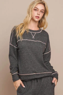 Women's Ultra Soft Long Sleeve Crew Neck Top
