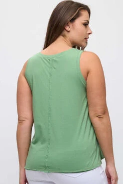 Plus Size Women’s Rebel Raw Edge Tank Top -Selected Women's Clothing Store TSH038P GRT 2 l