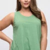 Plus Size Women’s Rebel Raw Edge Tank Top -Selected Women's Clothing Store TSH038P GRT 4 l