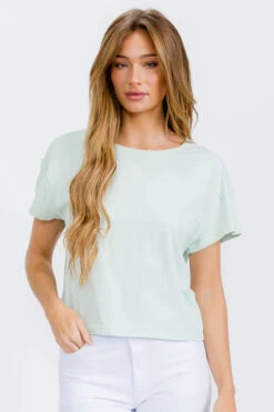 Women’s Rebel Raw Edge Oversized Short Tee