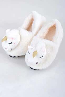 Unicorn Slippers -Selected Women's Clothing Store WSH073 IVY