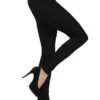 Paige Seamless Fleece Legging -Selected Women's Clothing Store sml528SD005 BLK