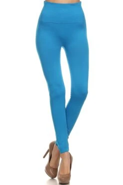 Mark Solid Colored Seamless Leggings -Selected Women's Clothing Store sml528sd001 skb 2