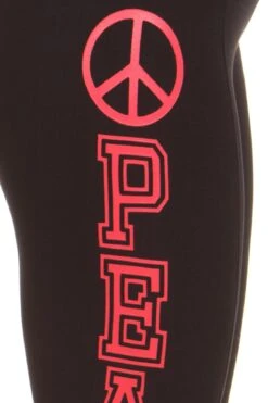 Gigi Peace Legging -Selected Women's Clothing Store sml528sp005 bkf 4