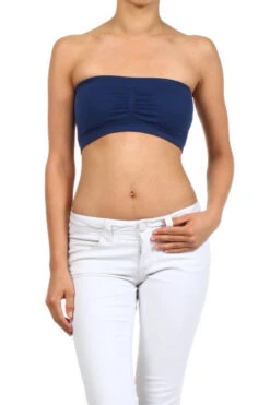 The Everyday Bandeau Bra -Selected Women's Clothing Store sml610 nvy l