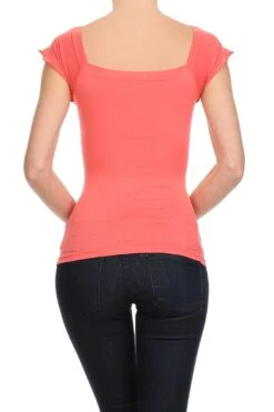 The Juliette Seamless Top -Selected Women's Clothing Store sml707 cor 5